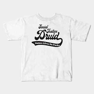 Social Justice D&D Classes - Druid Kids T-Shirt